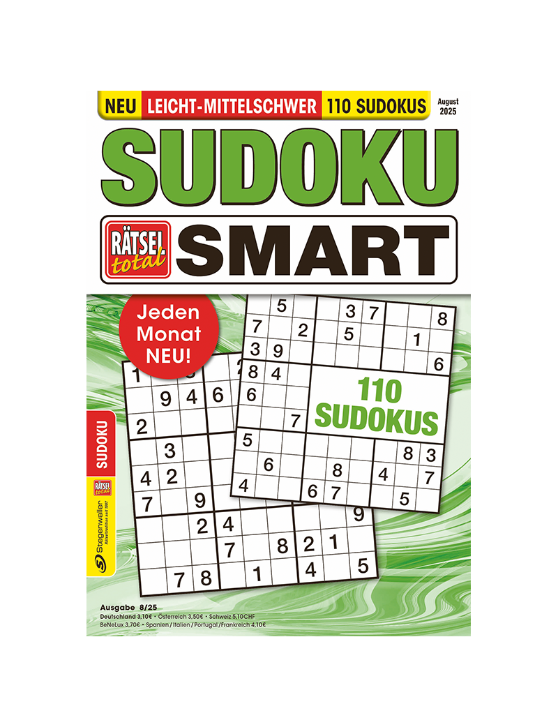 Rätsel total Sudoku Smart 8/25