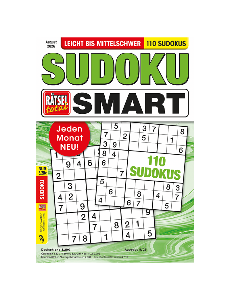 Rätsel total Sudoku Smart 8/26