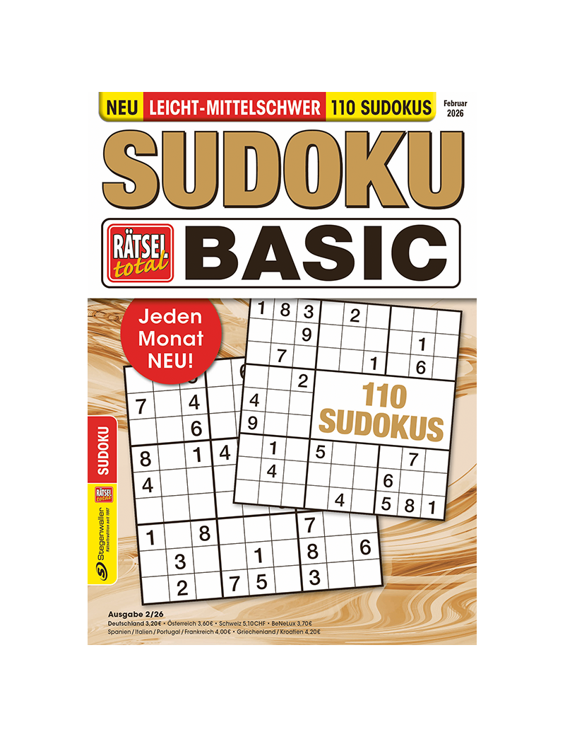 Rätsel total Sudoku Basic 2/26