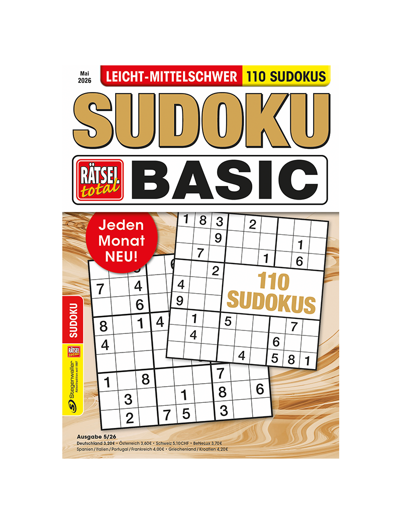 Rätsel total Sudoku Basic 5/26
