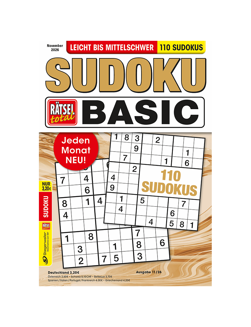 Rätsel total Sudoku Basic 11/26