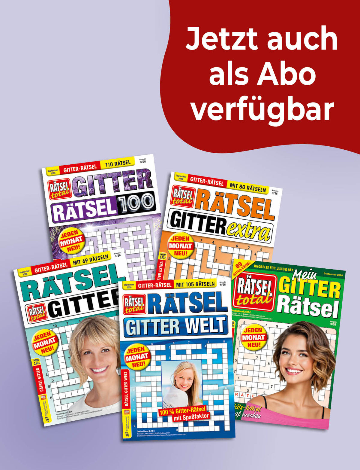 Gitter Monatspaket im Spar-Abo