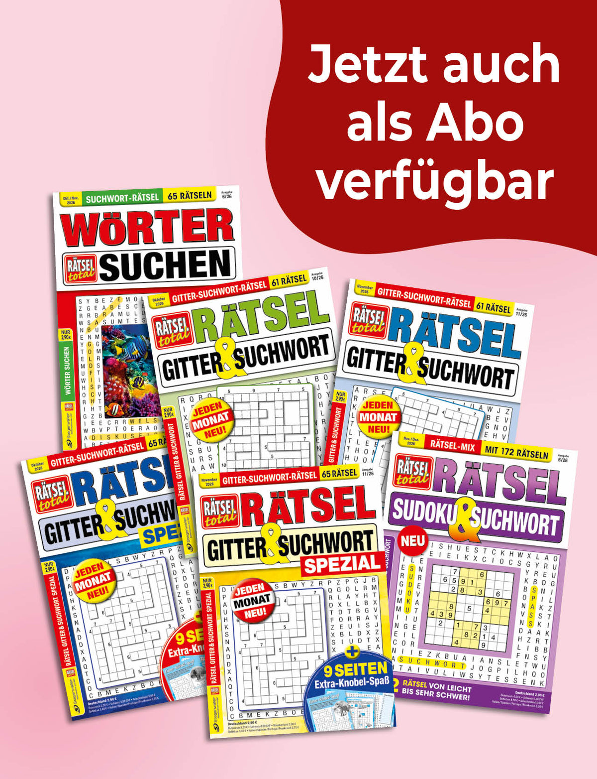 Gitter&Suchwort pur Sparpaket Spar-Abo