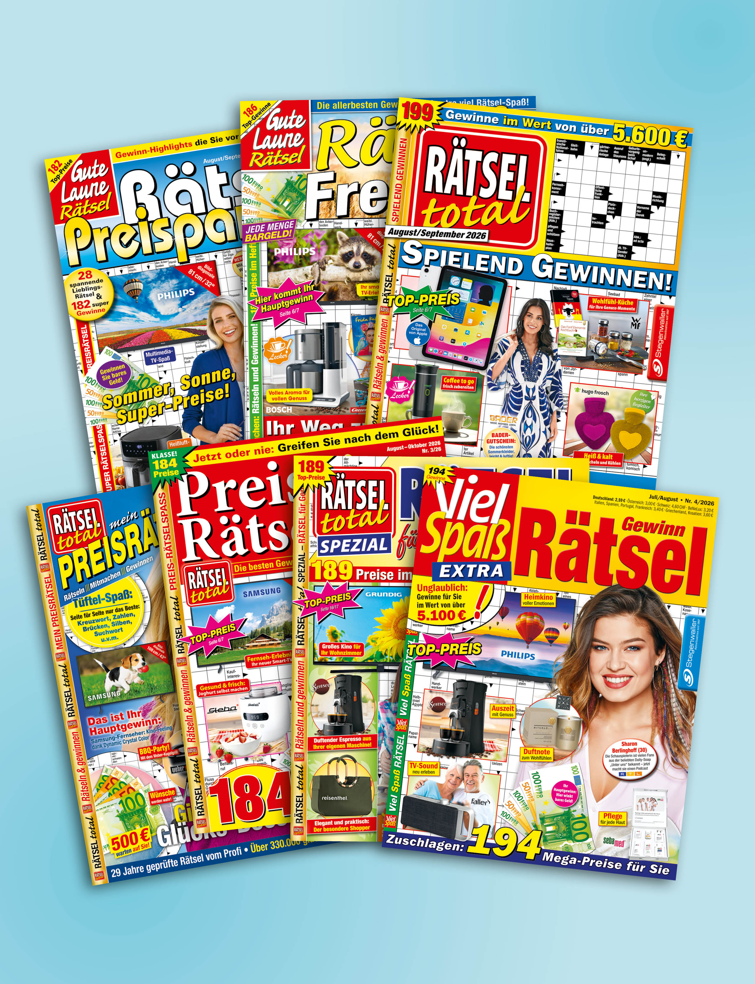 August-Preisrätsel zum Spar-Preis 8/26