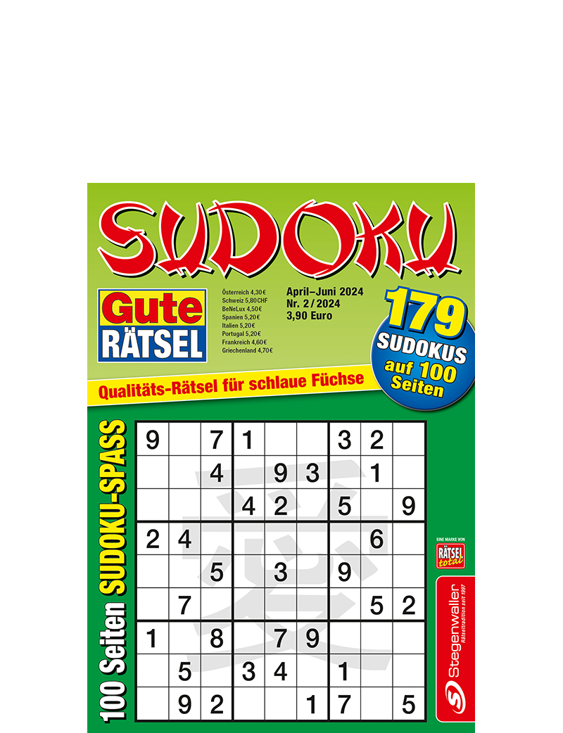 Gute Rätsel - Sudoku 2/24