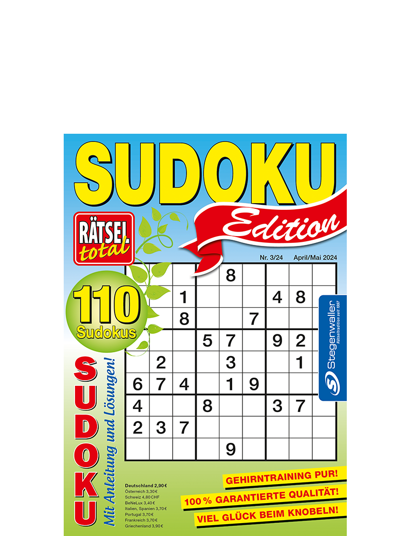 Rätsel total - Sudoku Edition 3/24