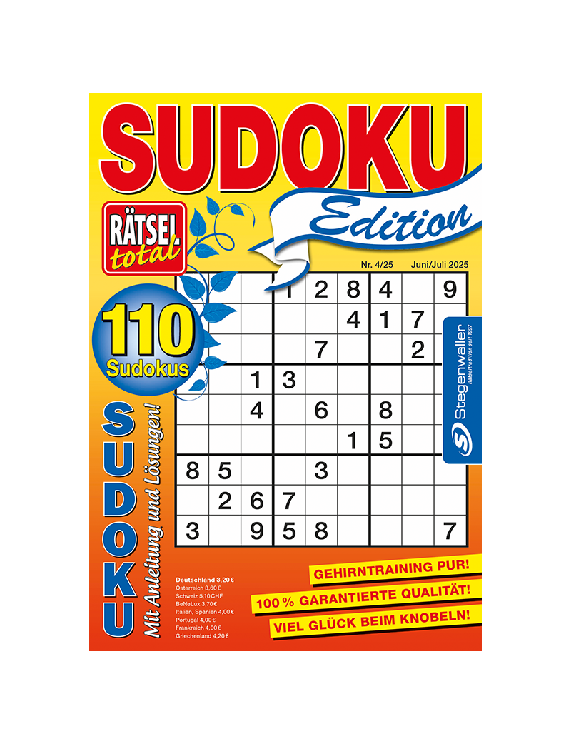 Rätsel total Sudoku Edition 4/25
