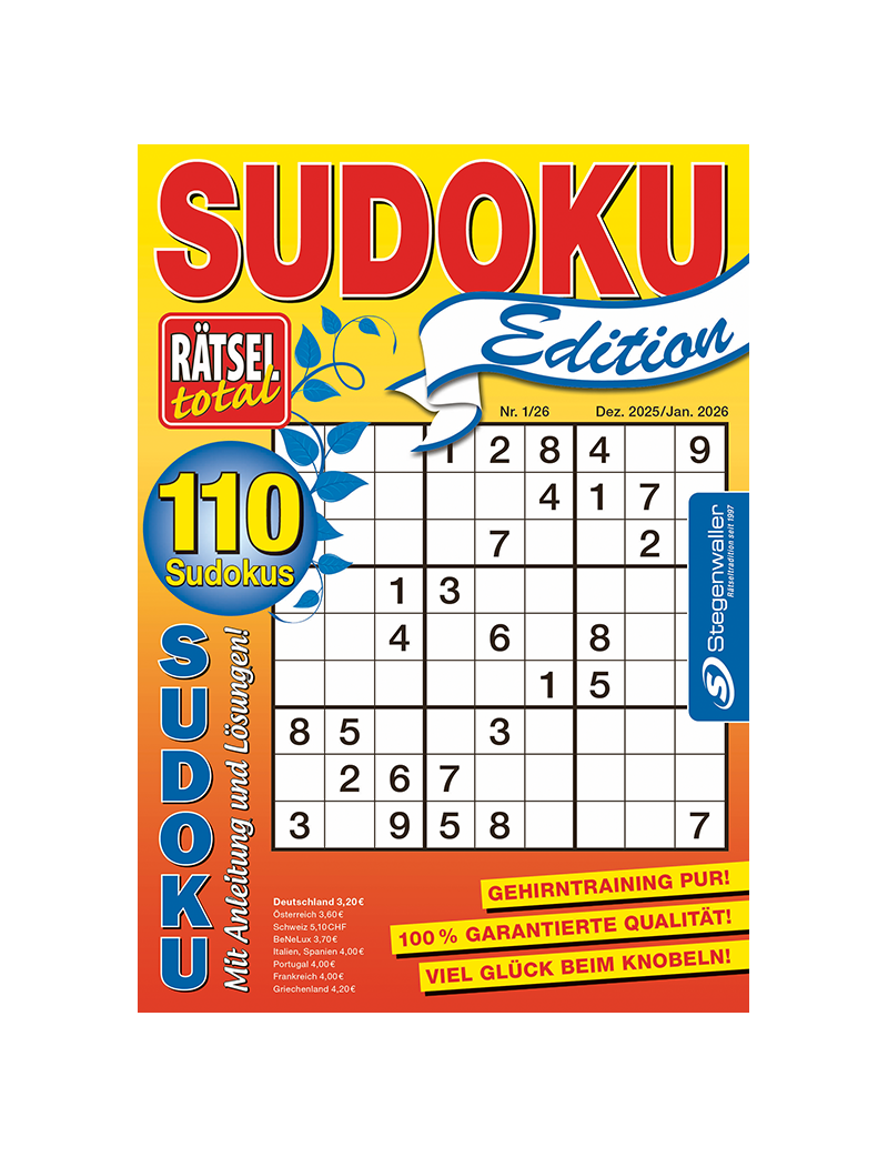 Rätsel total Sudoku Edition 1/26