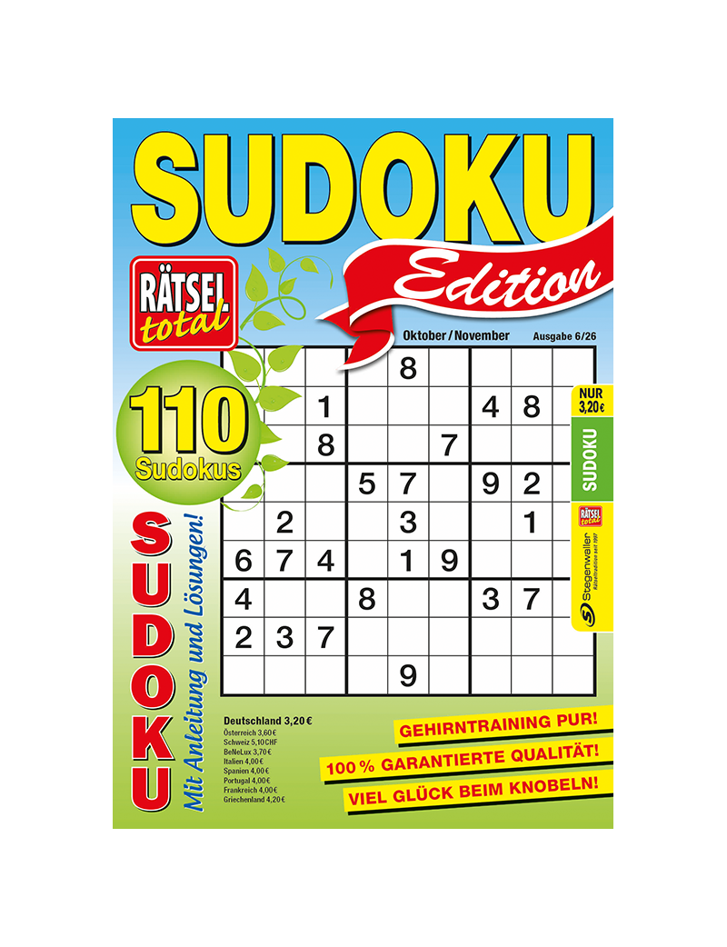 Rätsel total Sudoku Edition 6/26