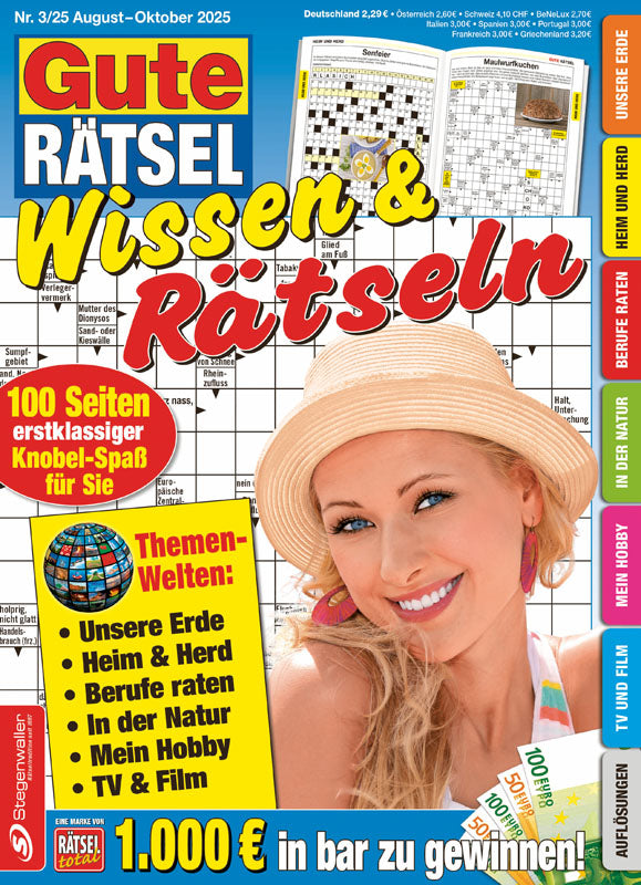 Gute Rätsel Wissen und Rätseln 3/25