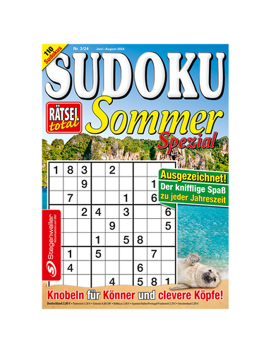 Rätsel total Sudoku Spezial Sommer