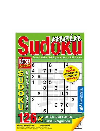 Rätsel total - Mein Sudoku 2/24