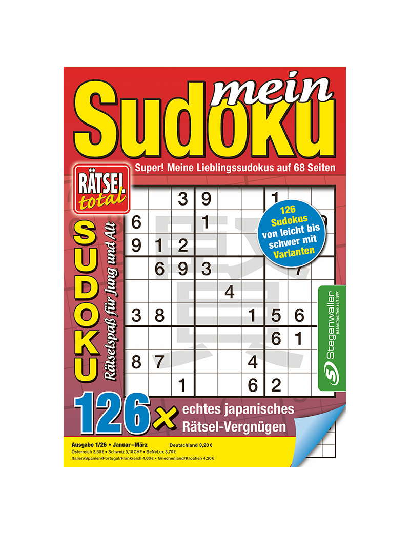 Rätsel total Mein Sudoku 1/26