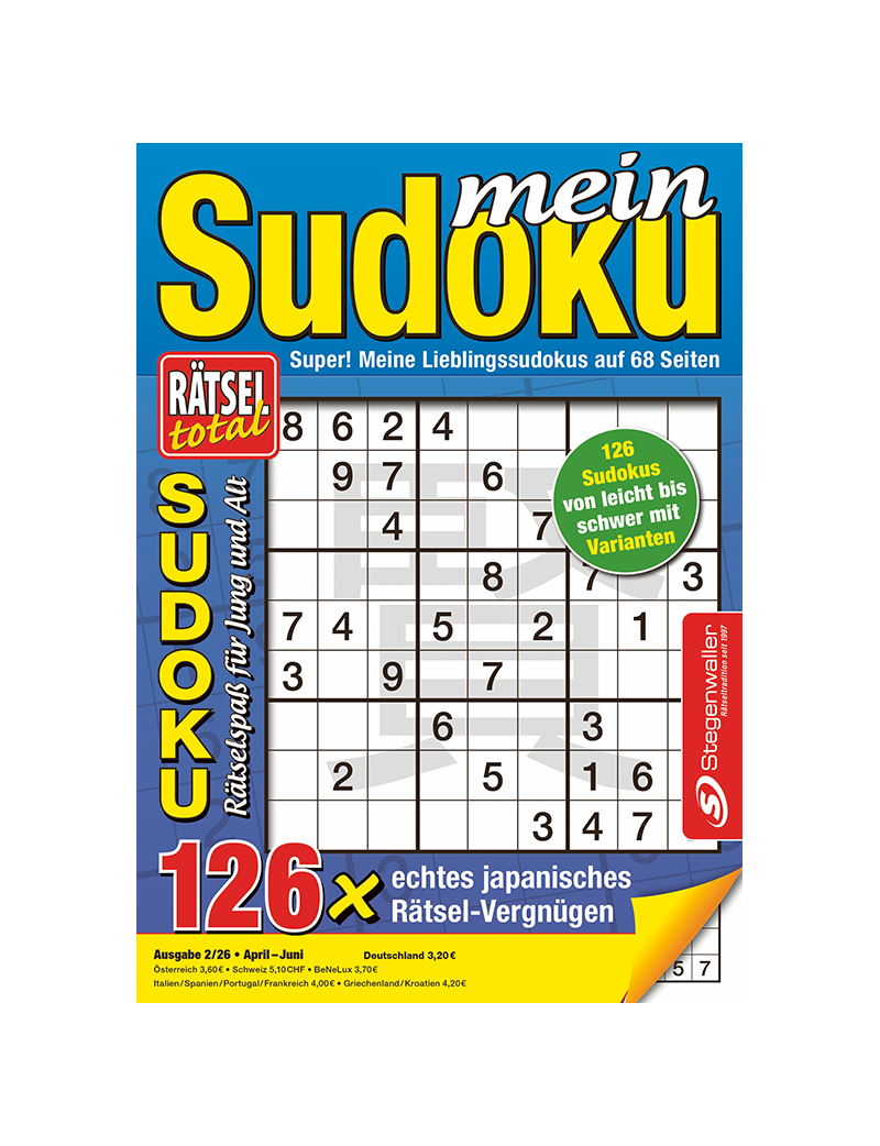 Rätsel total Mein Sudoku 2/26