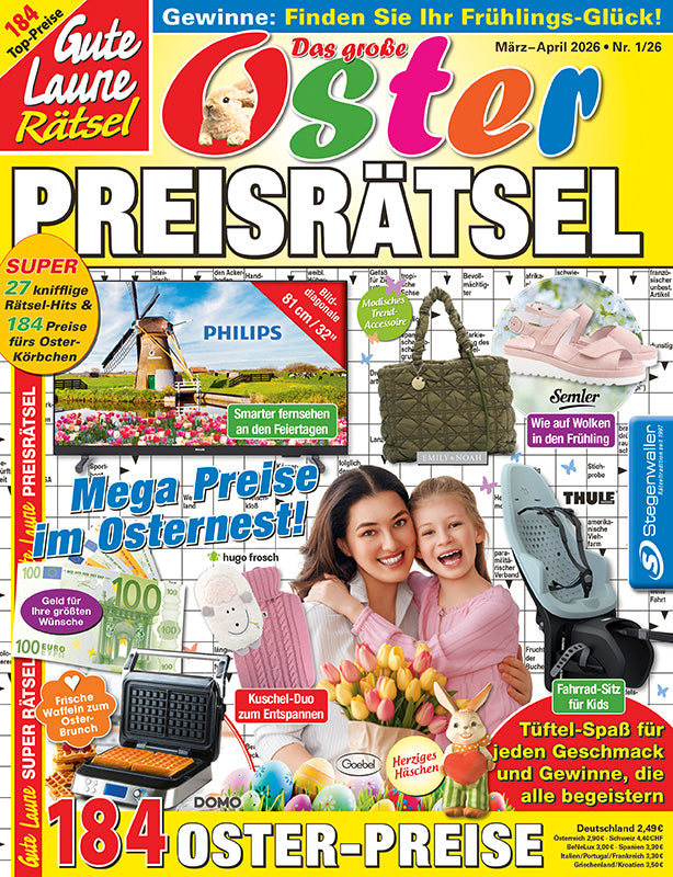 Gute Laune Rätsel Osterpreisrätsel 1/26