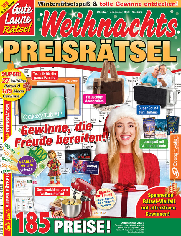Gute Laune Rätsel Weihnachts Preisrätsel 4/26