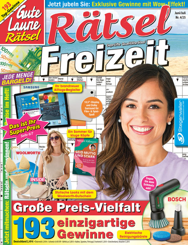 Gute Laune Rätsel Rätsel Freizeit 4/25
