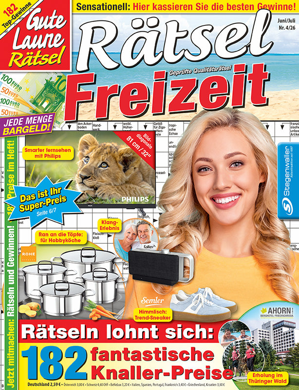 Juli-Preisrätsel zum Spar-Preis 7/26