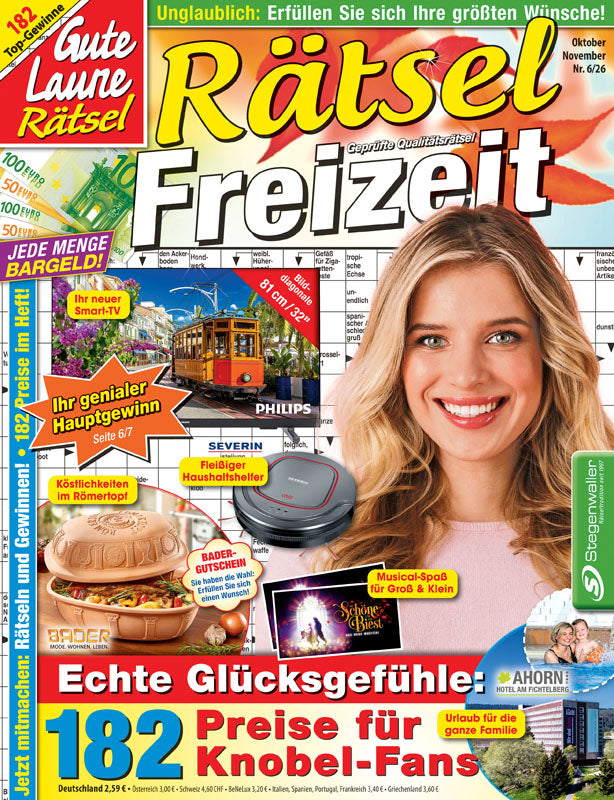 Gute Laune Rätsel Rätsel Freizeit 6/26