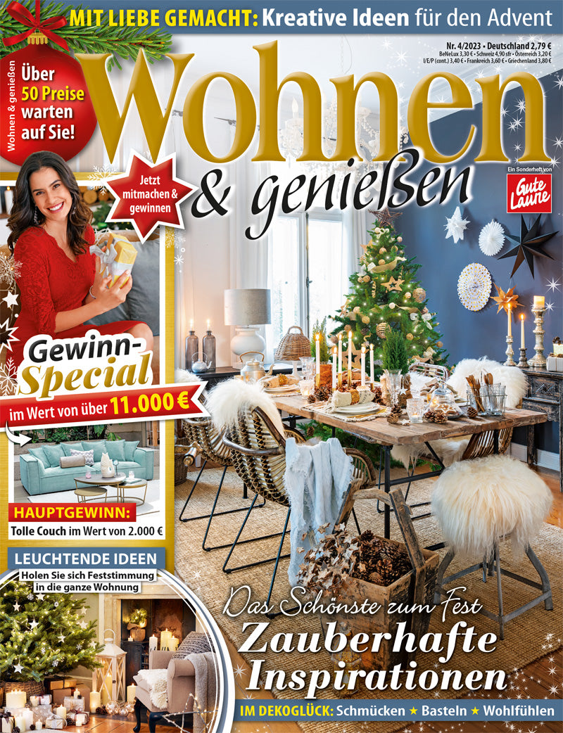 Zeitschriften online kaufen - Gute Laune Wohnen & Genießen 4/23