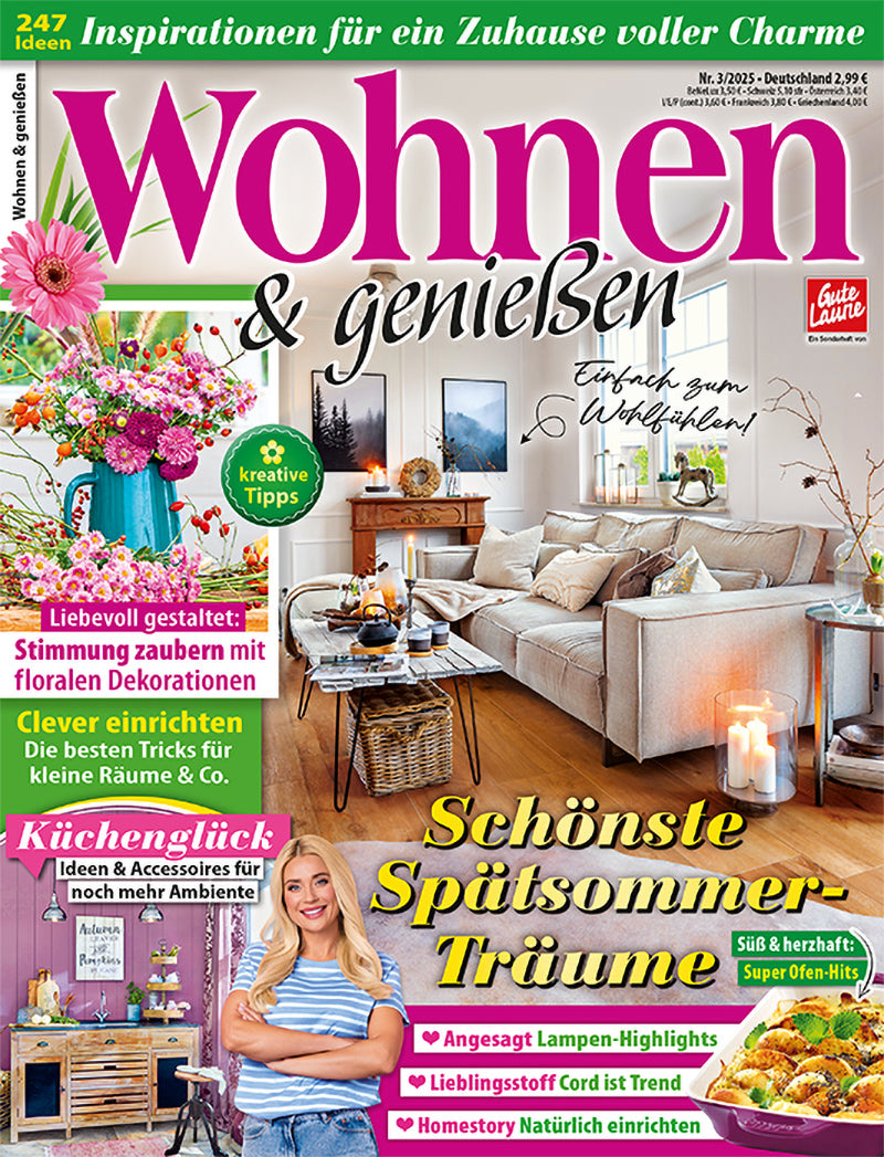 Gute Laune Wohnen und geniessen 3/25