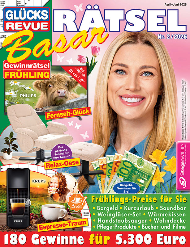 Glücks Revue Basar Rätsel 2/26