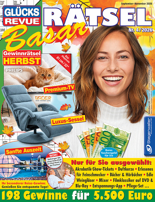Glücks Revue Basar Rätsel 4/26