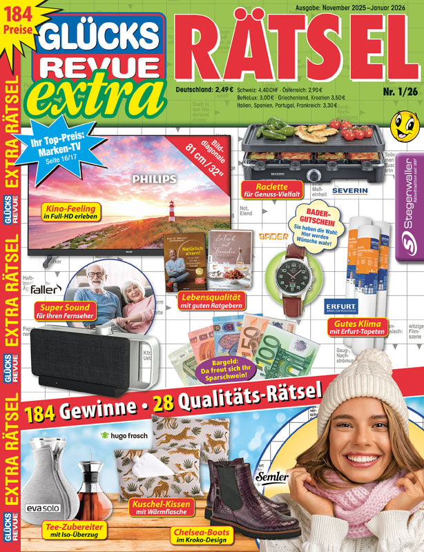 Glücks Revue Extra Rätsel 1/26