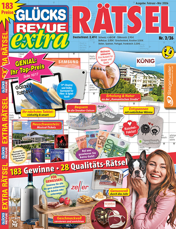 Glücks Revue Extra Rätsel 2/26