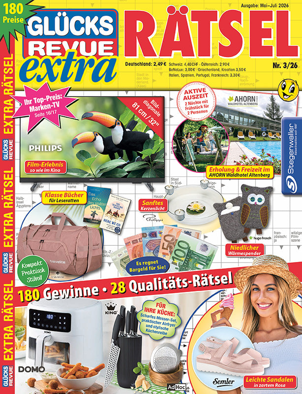 Glücks Revue Extra Rätsel 3/26