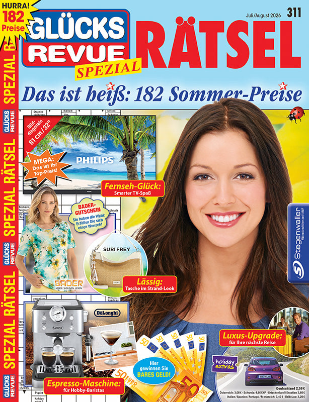 Juli-Preisrätsel zum Spar-Preis 7/26