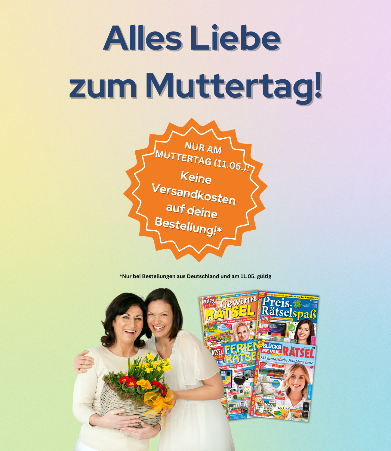 Muttertagsaktion – Jetzt stöbern