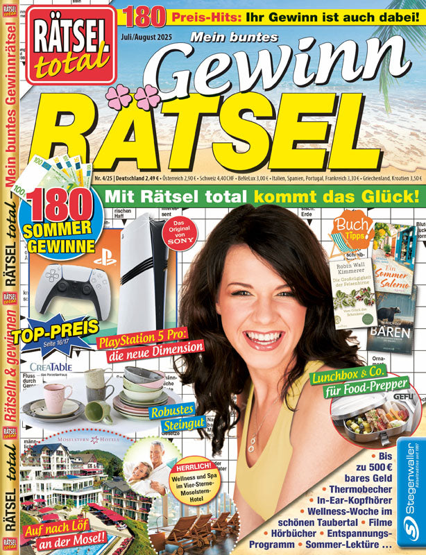 Rätsel total Mein buntes Gewinn-Rätsel 4/25