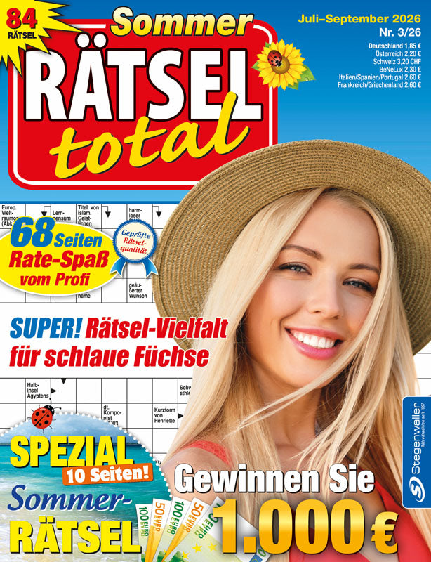 Rätsel total Sommerrätsel 3/26