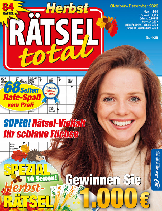 Rätsel total Herbsträtsel 4/26