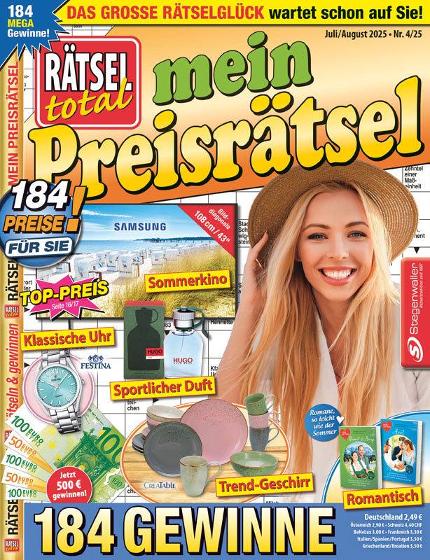 Rätsel total Mein Preisrätsel 4/25