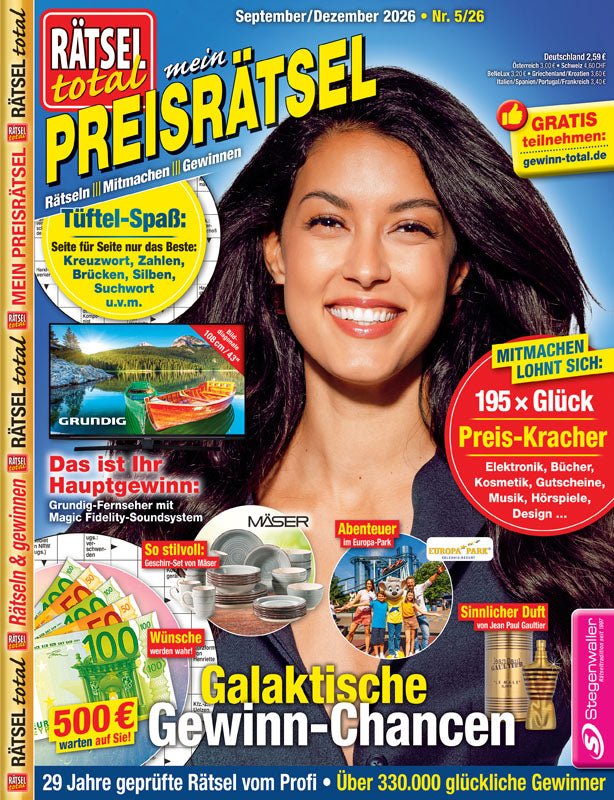 Rätsel total Mein Preisrätsel 5/26