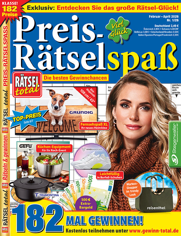 Rätsel total Preis-Rätselspaß 1/26