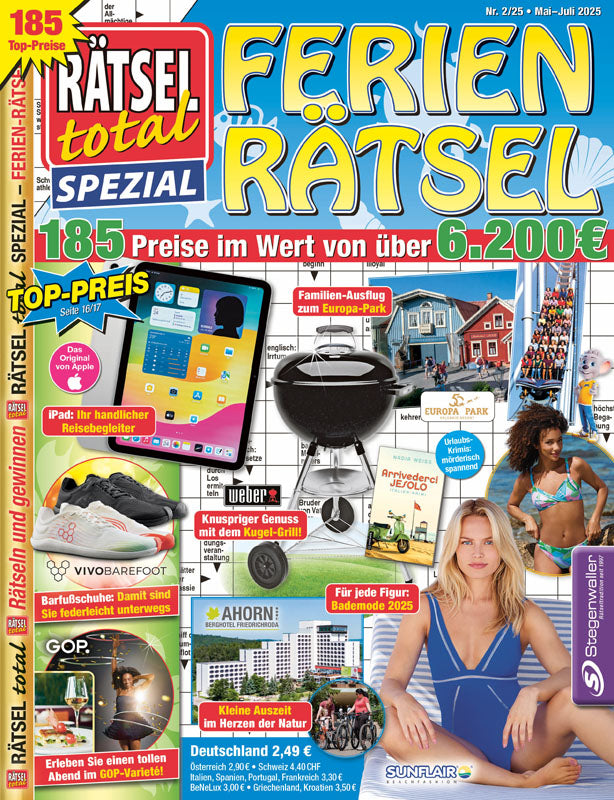 April-Preisrätsel zum Spar-Preis 4/25
