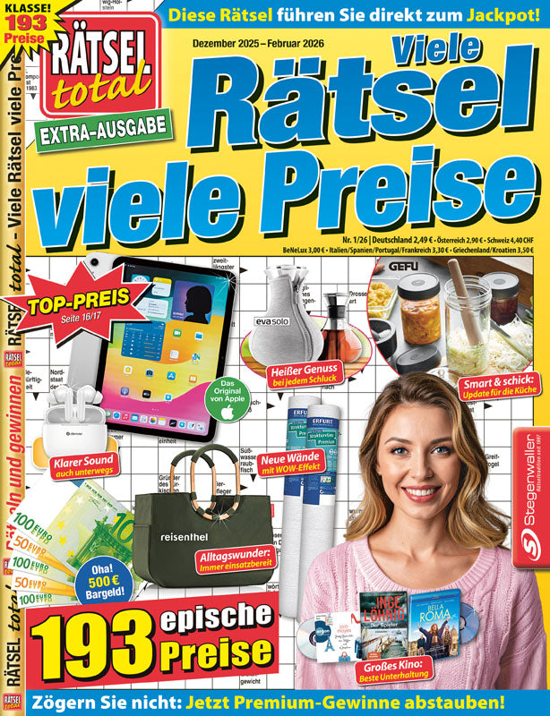 Rätsel total Viele Rätsel Viele Preise 01/26