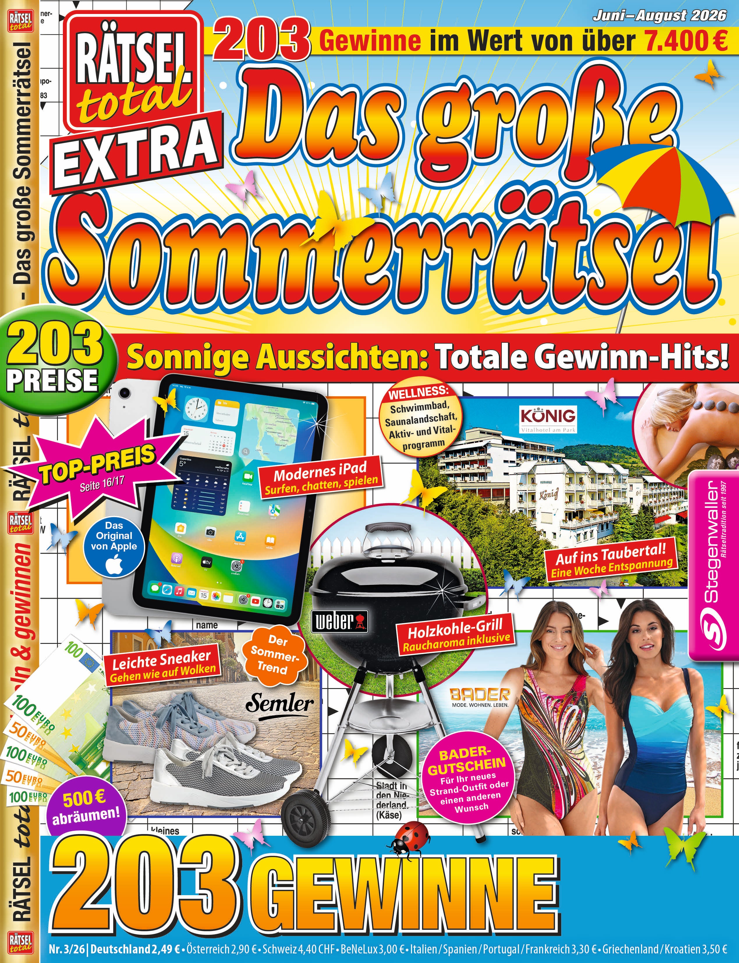 Juni-Preisrätsel zum Spar-Preis 6/26