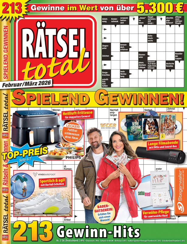 Rätsel total Spielend Gewinnen 2/26