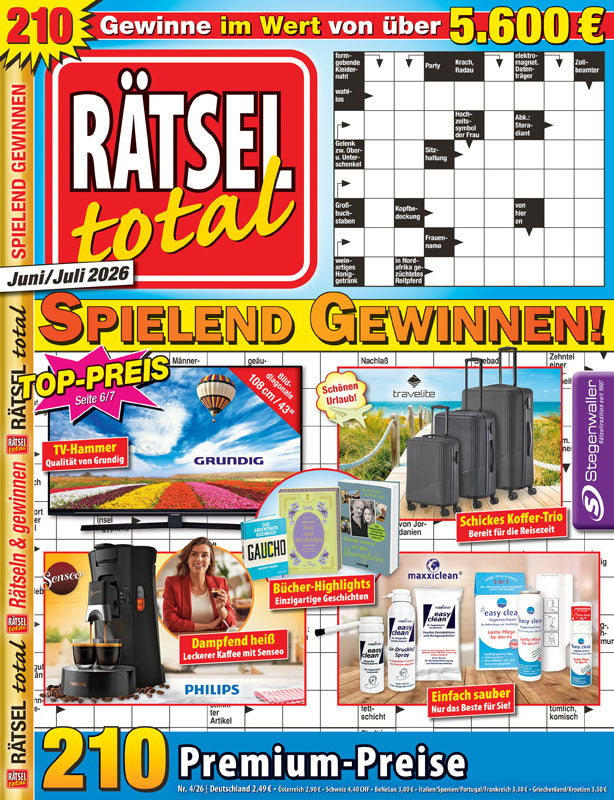 Rätsel total Spielend Gewinnen 4/26