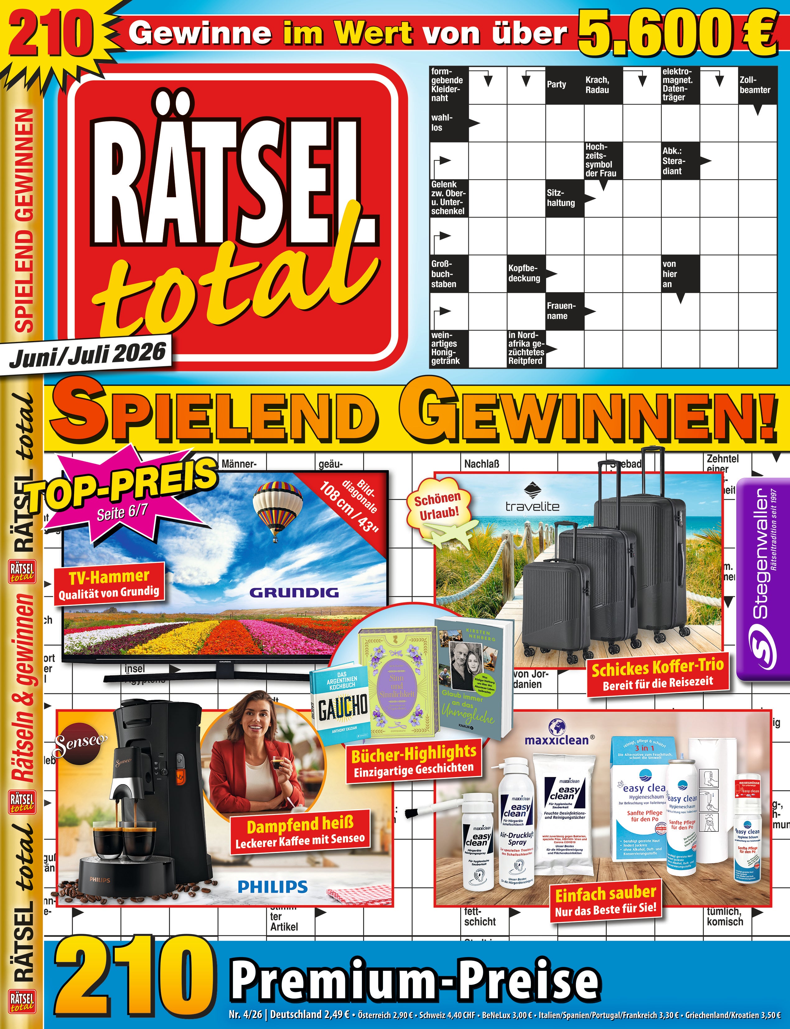 Juni-Preisrätsel zum Spar-Preis 6/26