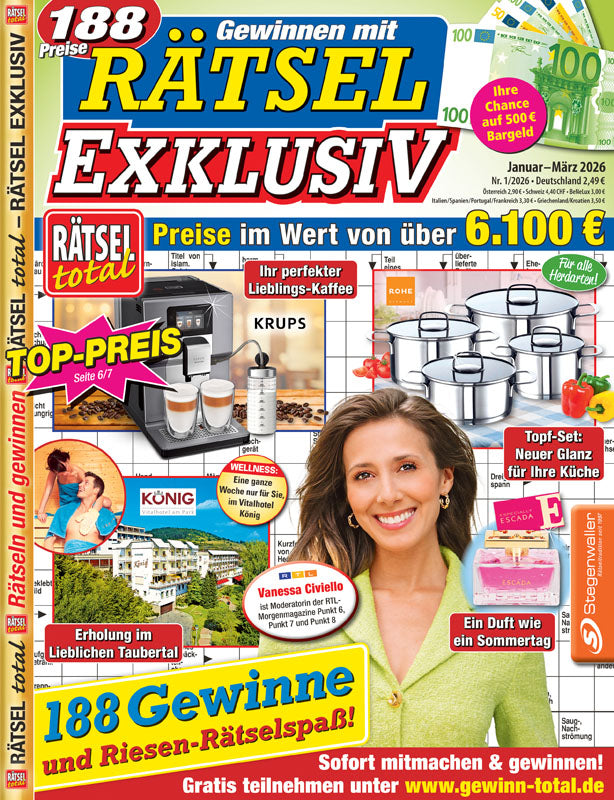Rätsel total Rätsel Exklusiv 1/26
