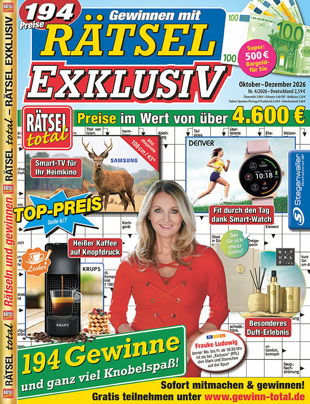 Rätsel total Rätsel Exklusiv 4/26