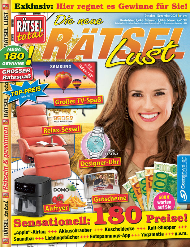 Rätsel total Die neue Rätsellust 4/25