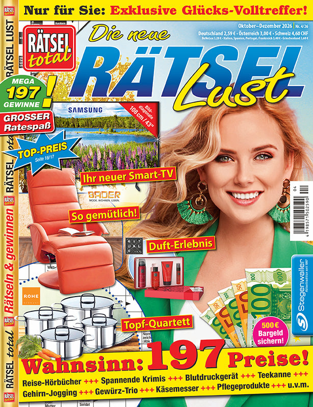 Rätsel total Die neue Rätsellust 4/26