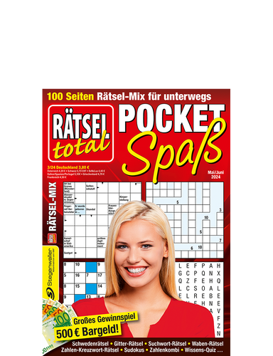 Rätsel total – Pocket-Spass 3/24