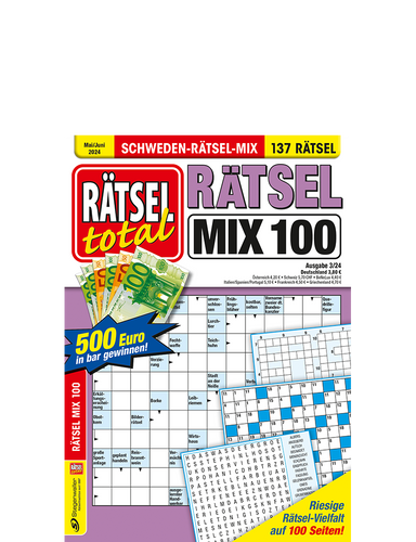 Rätsel total - Rätsel Mix 100 3/24